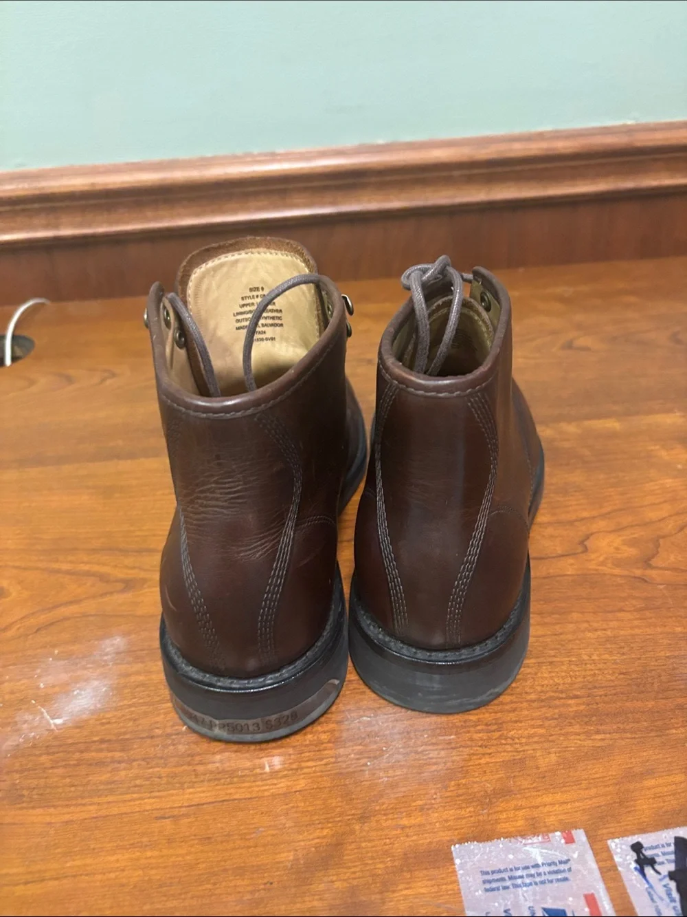 J Crew Field boots in English leather CB047